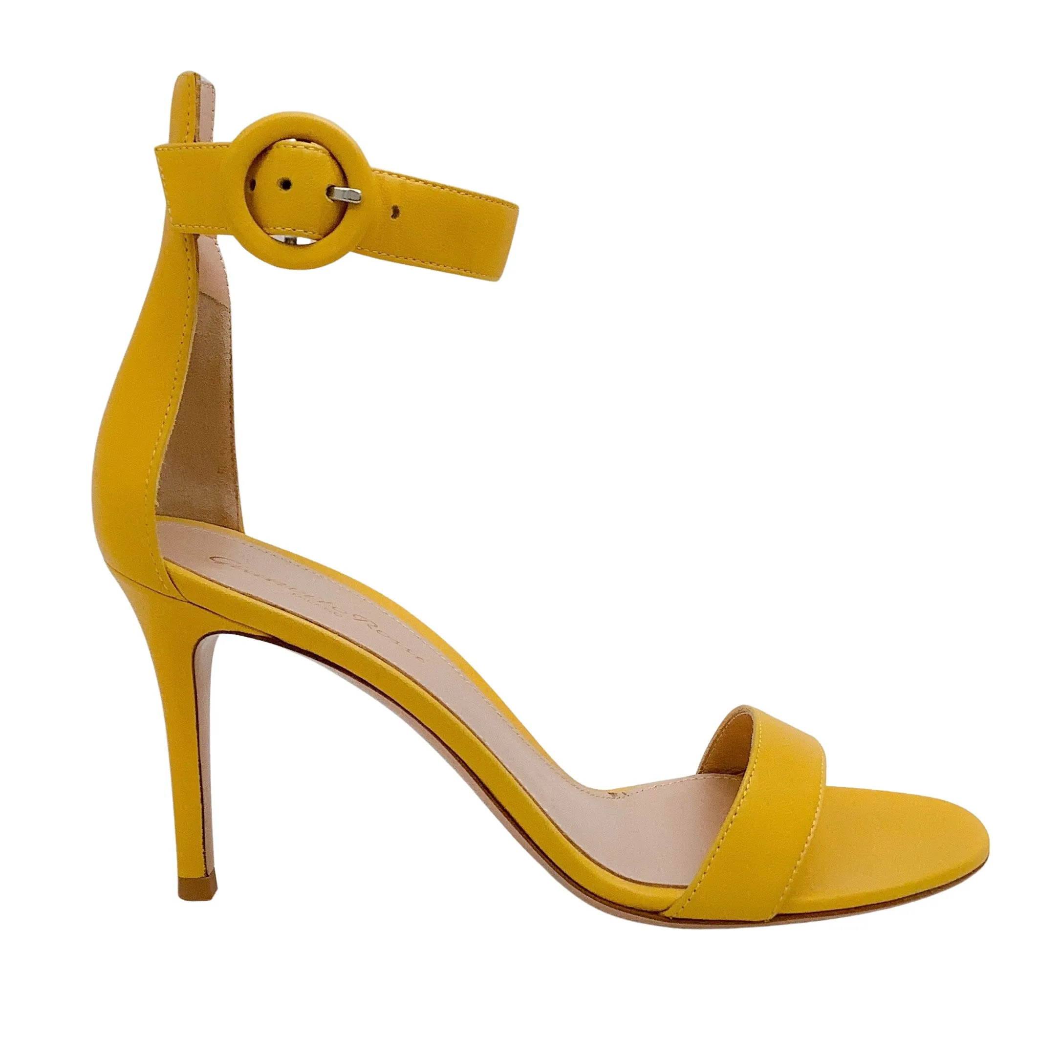 Gianvito Rossi Mimosa Leather Portofino 85 Sandals