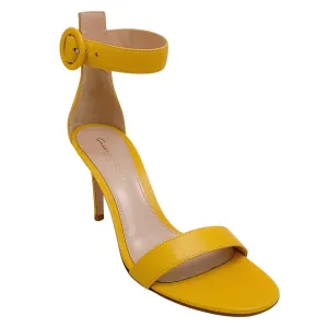 Gianvito Rossi Mimosa Leather Portofino 85 Sandals