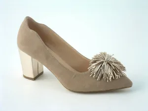 Glitz Shoes Tassel Court Shoe