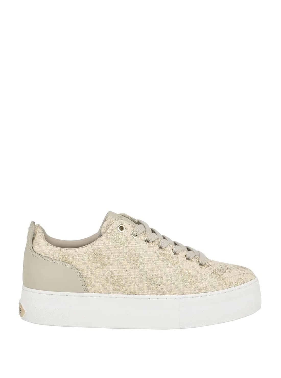 Gold Logo Giaa Low-Top Sneakers