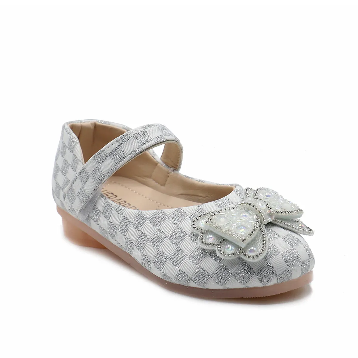 Grey Fancy Court Shoes G60020