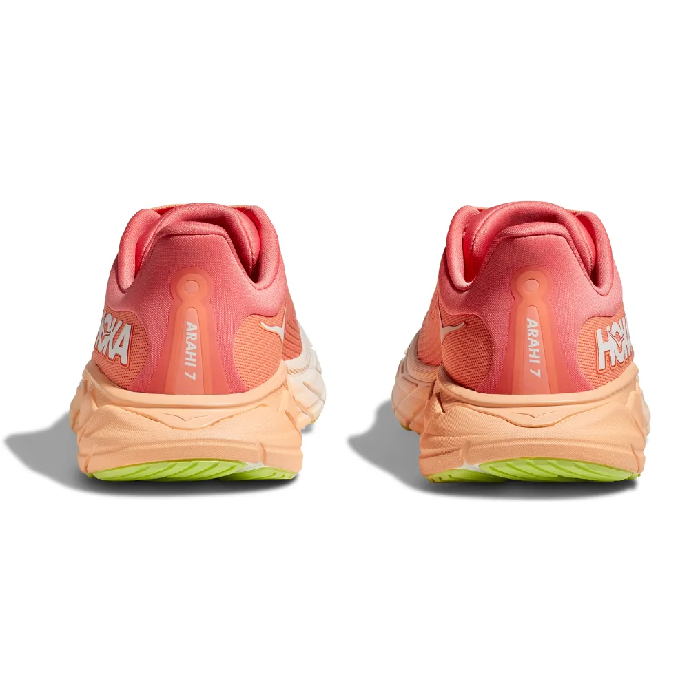 Hoka Arahi 7 Papaya/Coral Running Shoe (Women's)