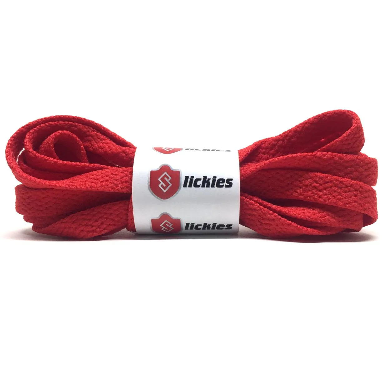 Jordan 1 Laces Basics Flat Thin - Red Laces