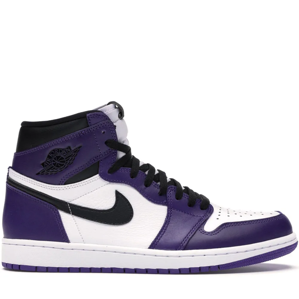 Jordan 1 Retro High Court Purple White (GS)