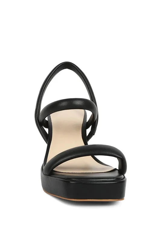 Josie Slingback Block Heel Sandals