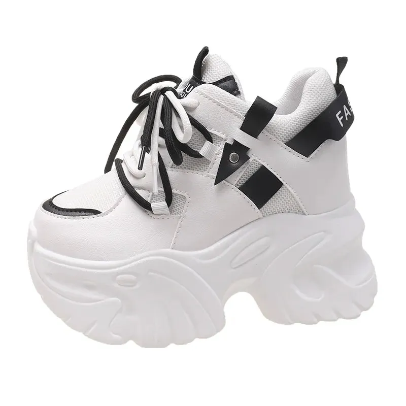 Joskaa 2024 New Best Platform White Sneakers