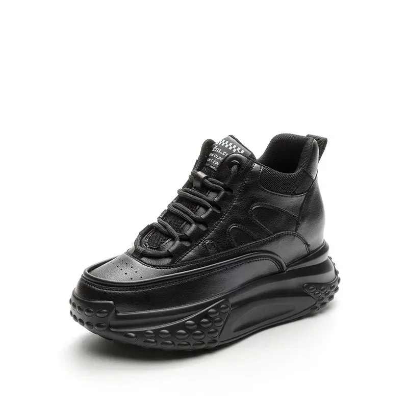 Joskaa 2024 New Black Sneakers Platform