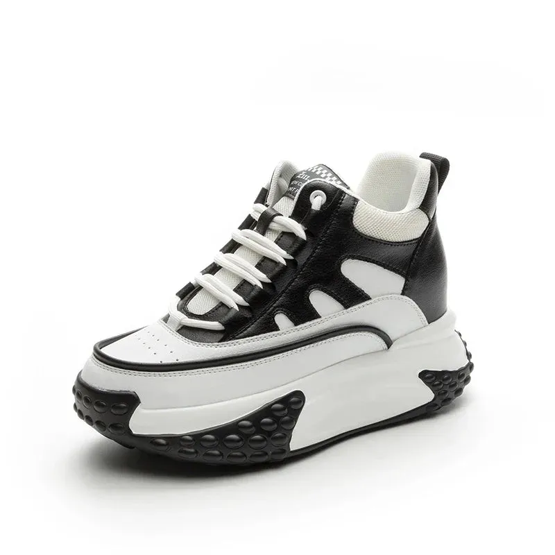 Joskaa 2024 New Black Sneakers Platform