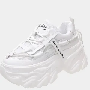 Joskaa 2024 New Platform Chunky White Sneakers