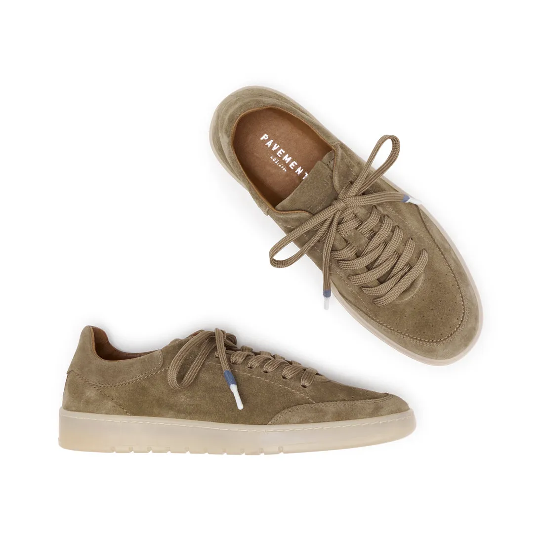 Justin - Khaki suede