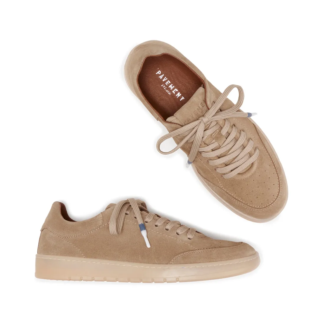 Justin - Taupe suede