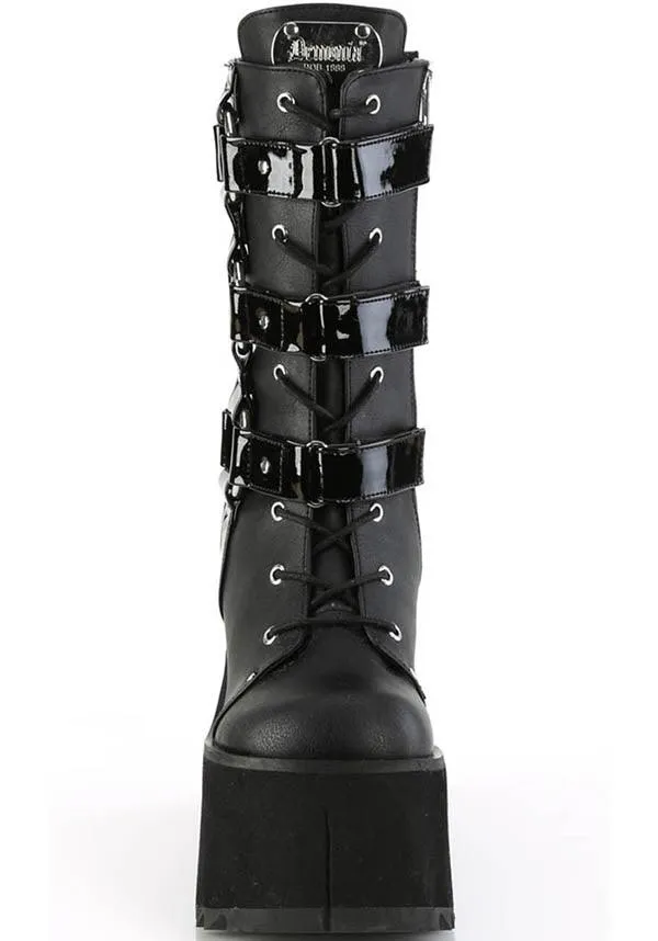 KERA-110 [Black] | PLATFORM BOOTS [PREORDER]