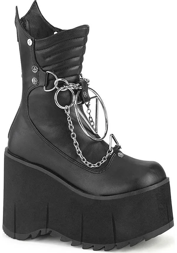 KERA-130 [Black] | PLATFORM BOOTS [PREORDER]