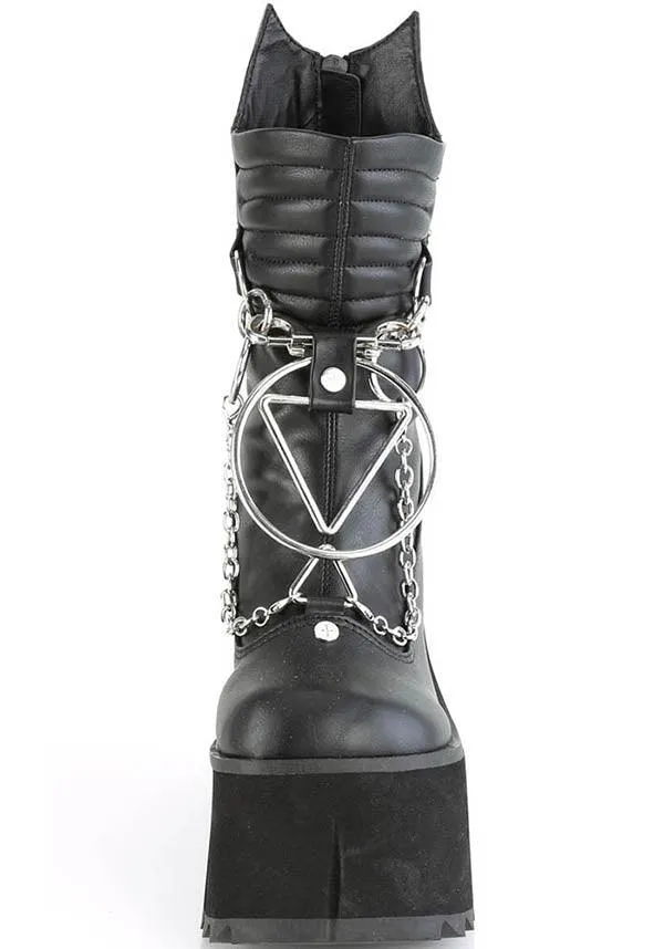 KERA-130 [Black] | PLATFORM BOOTS [PREORDER]