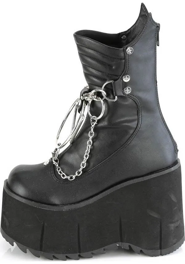 KERA-130 [Black] | PLATFORM BOOTS [PREORDER]