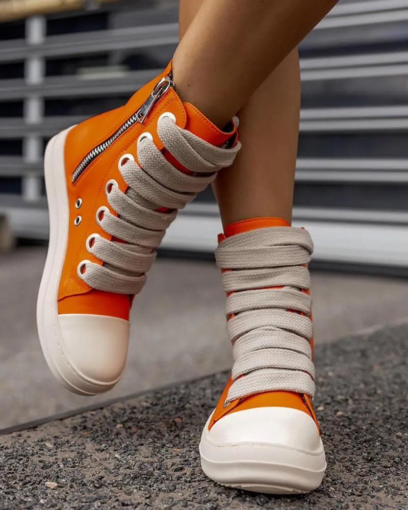 Lace-up Sneakers