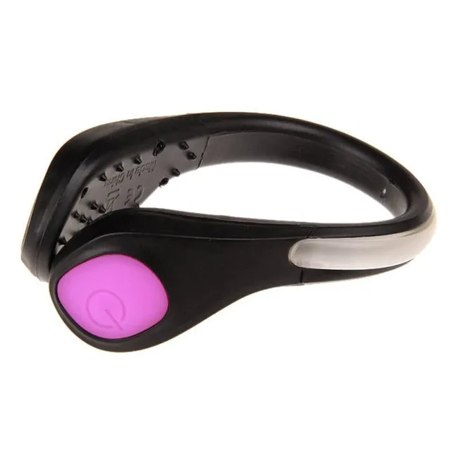 LED Luminous Shoe Clip Light Night Safety Warning LED Bright Flash Light For Running Cycling Bike New Arrival