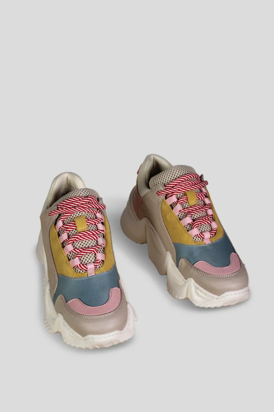 Lolly Sneakers Multi Grey Pink