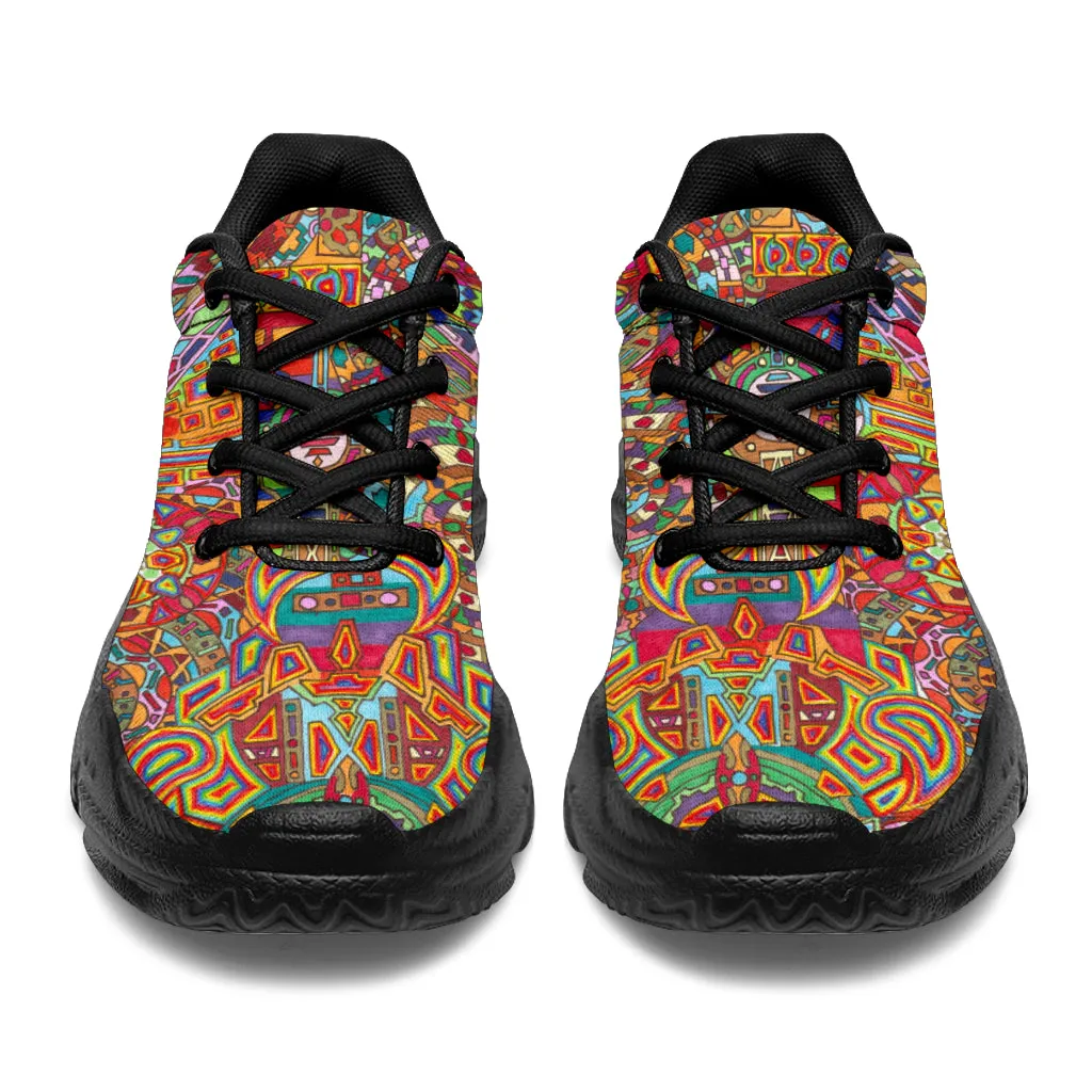 Mandala Chunky Sneakers | Lachlan Wardlaw