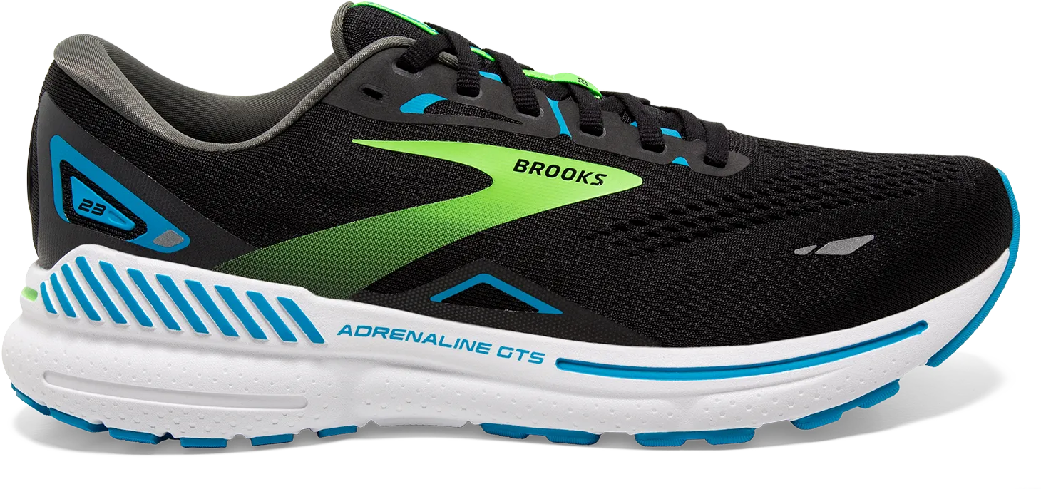 Men's Adrenaline GTS 23 (006 - Black/Hawaiian Ocean/Green)