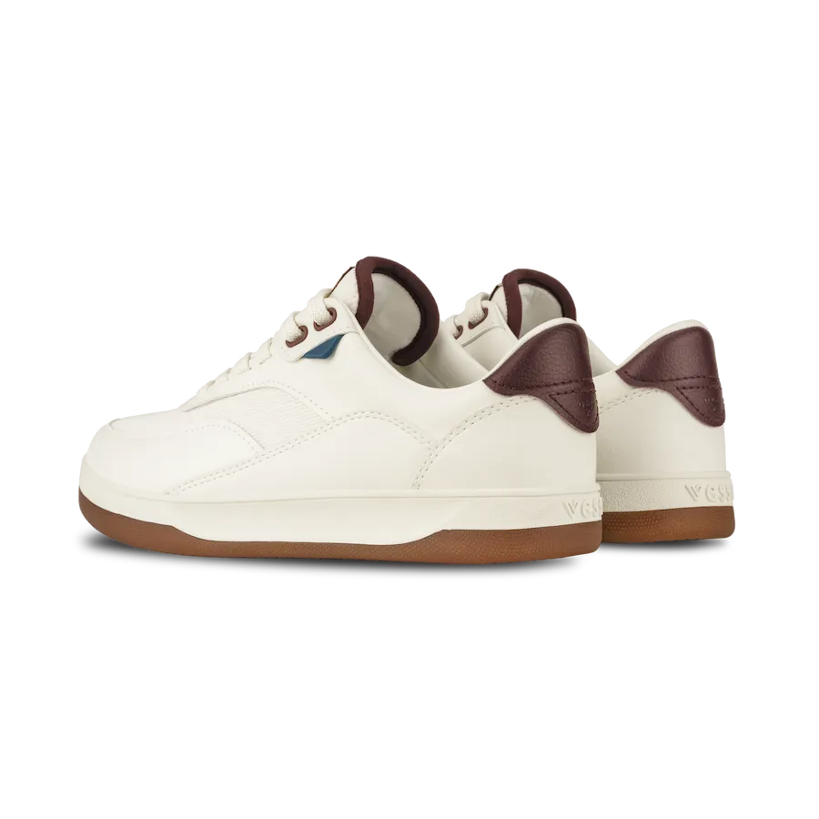 Men's Courtside Classic - Off-White/Mahogany