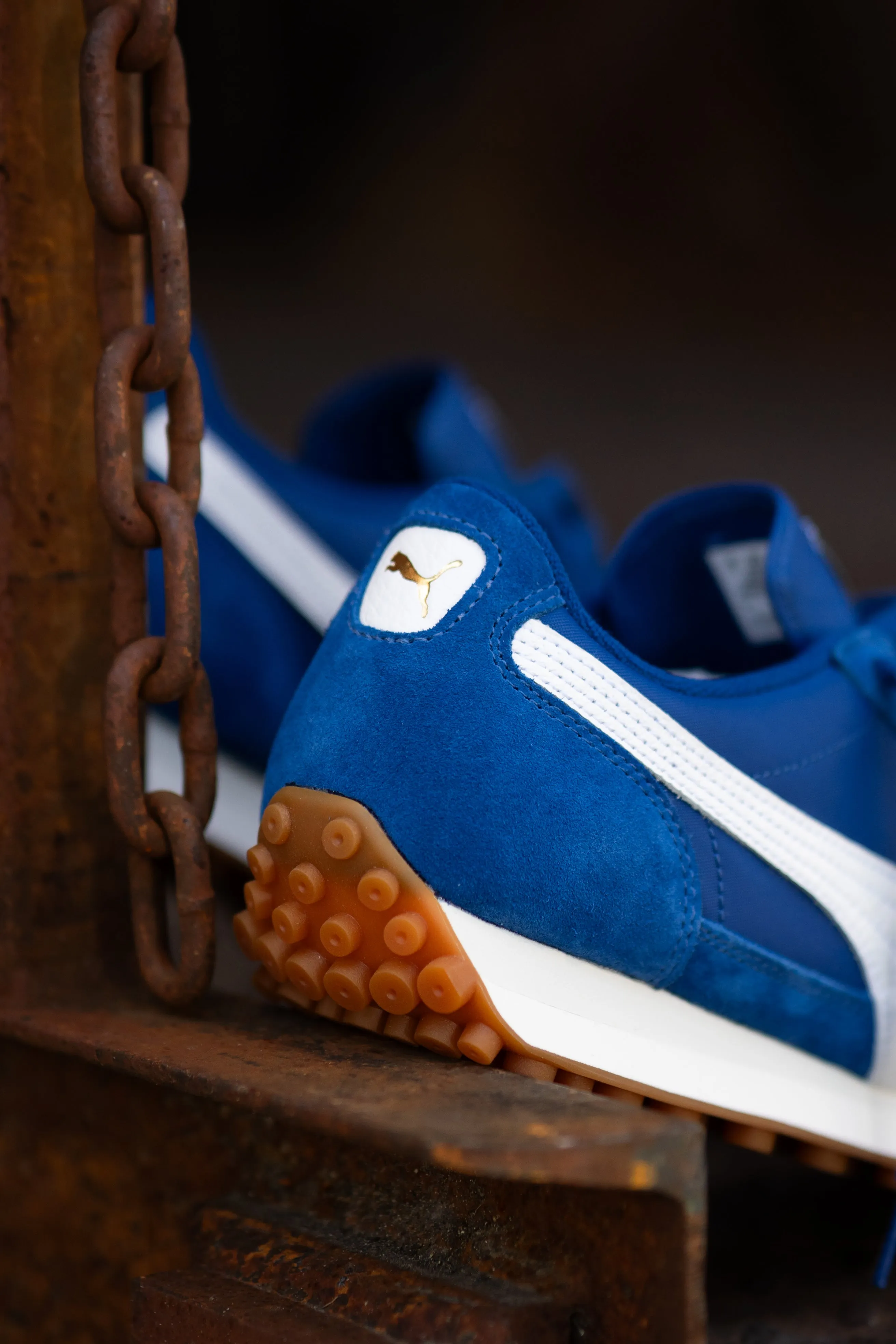 Mens Puma Easy Rider Vintage (Clyde Royal/ Puma White)