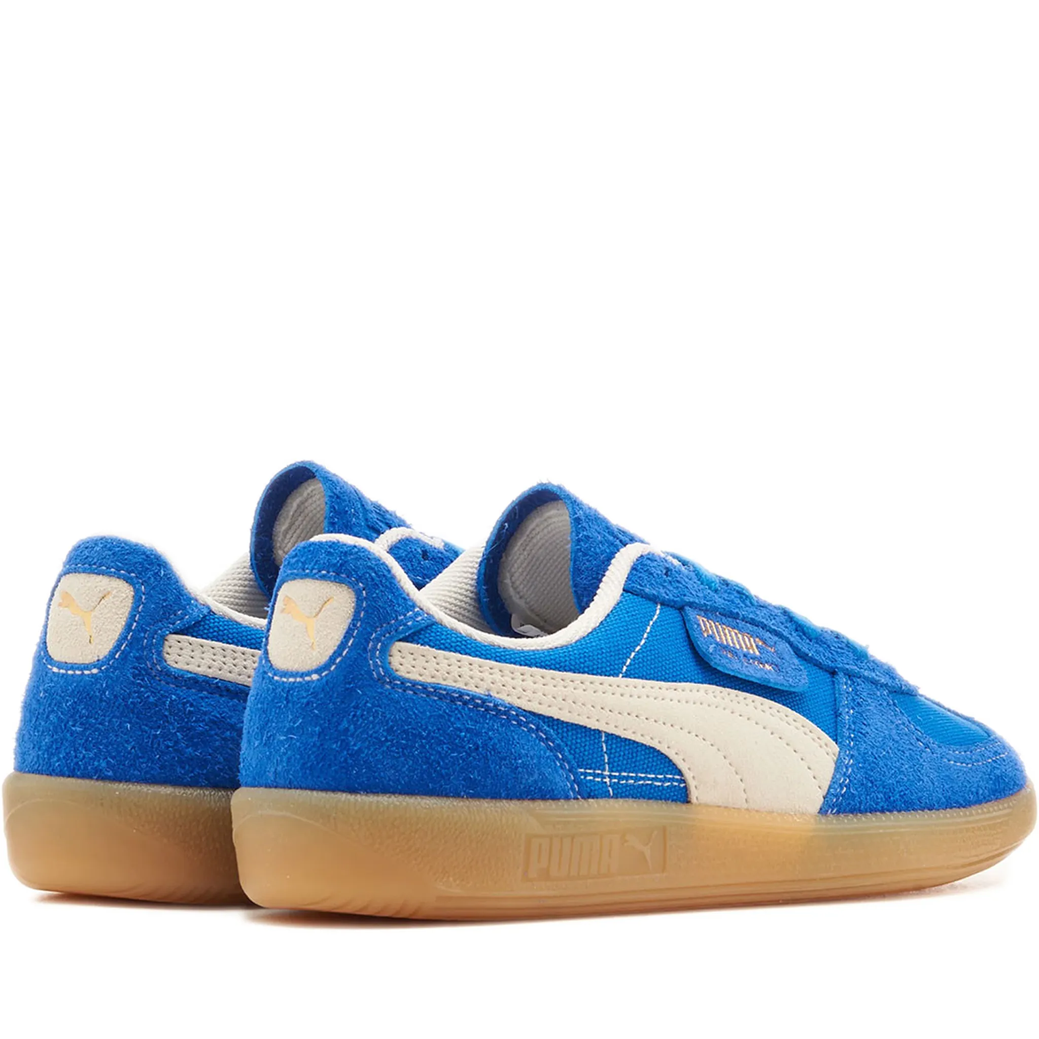 Men's Puma Palermo Vintage Shoes - Hyperlink Blue/ Frosted Ivory