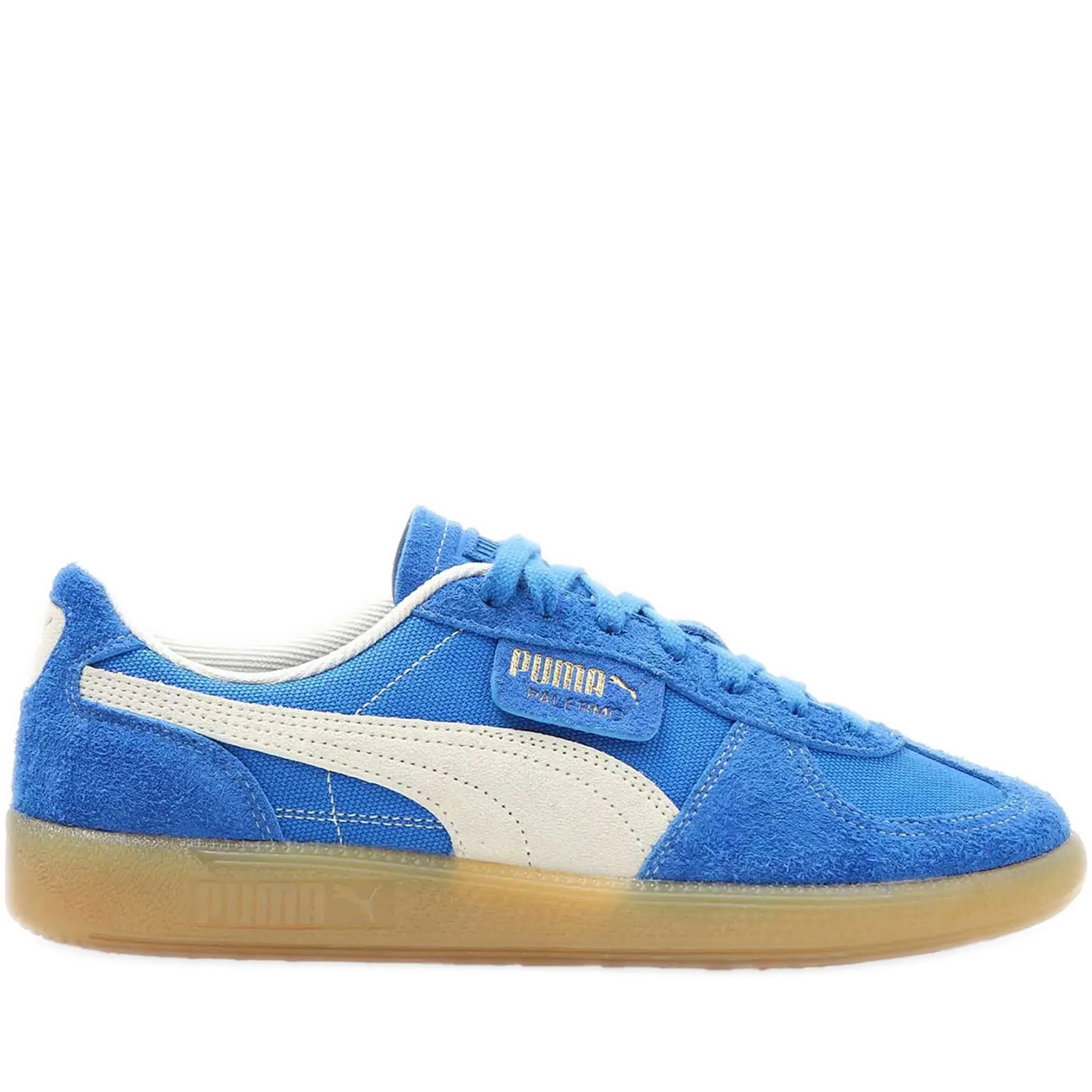 Men's Puma Palermo Vintage Shoes - Hyperlink Blue/ Frosted Ivory