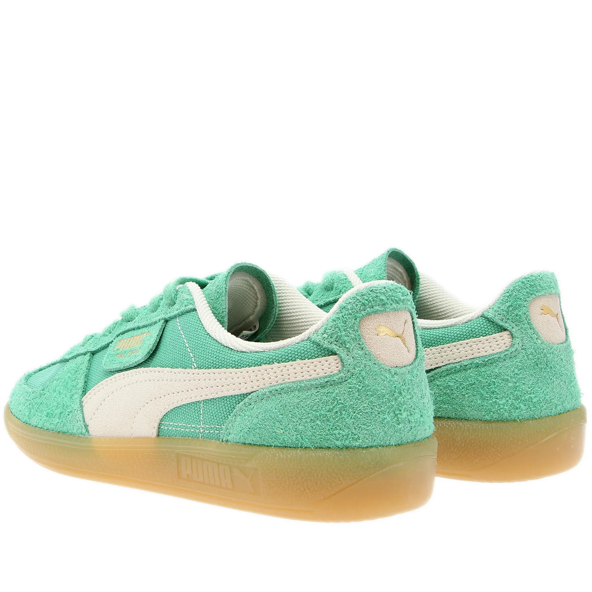 Men's Puma Palermo Vintage Shoes - Jade Frost/ Frosted Ivory/ Gum