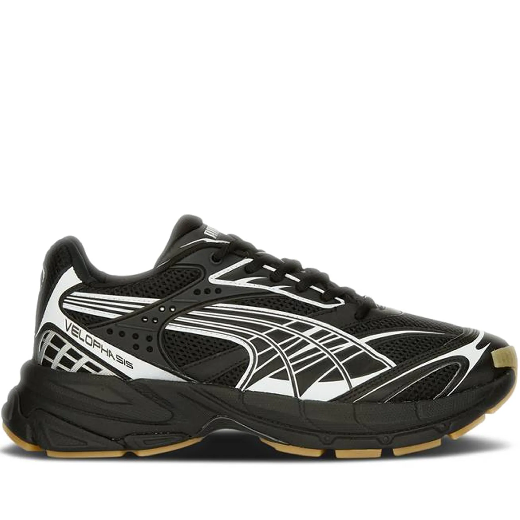 Men's Puma Velophasis Technisch - Black/ White