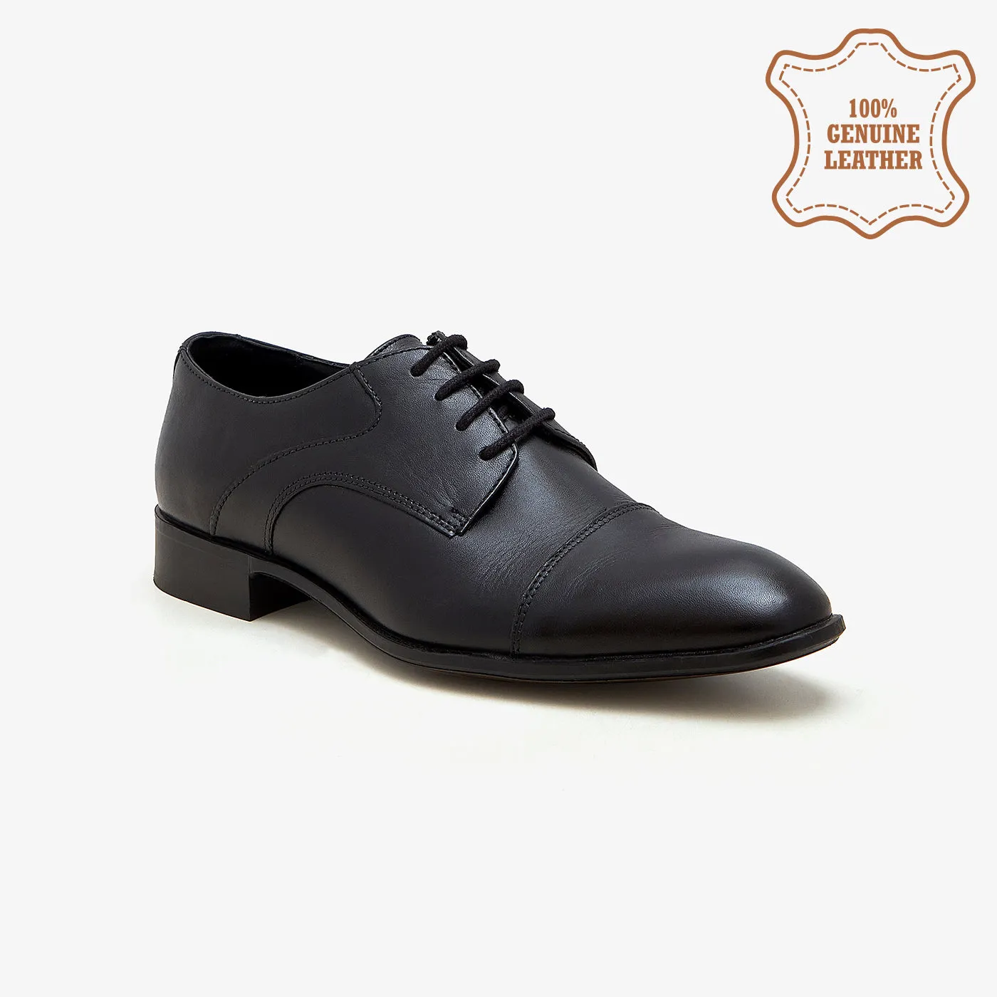 Men's Stitched Leather Oxford