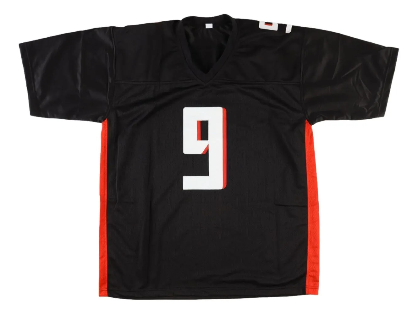 Michael Penix Jr Atlanta Signed Black Football Jersey BAS