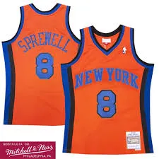 Mitchell & Ness - Swingman Jersey New York Knicks - Orange