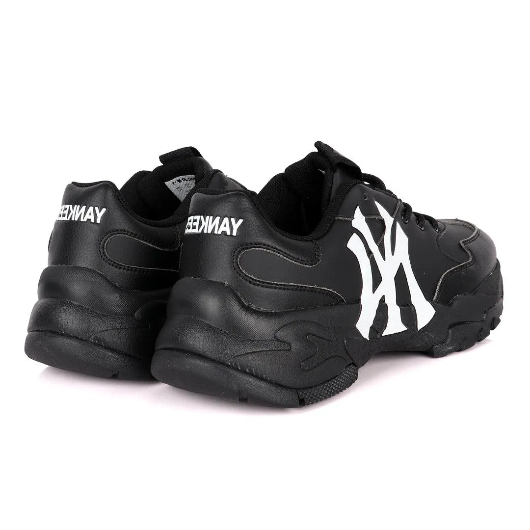 MLB Big Ball Chunky NY Yankees Black Sneakers