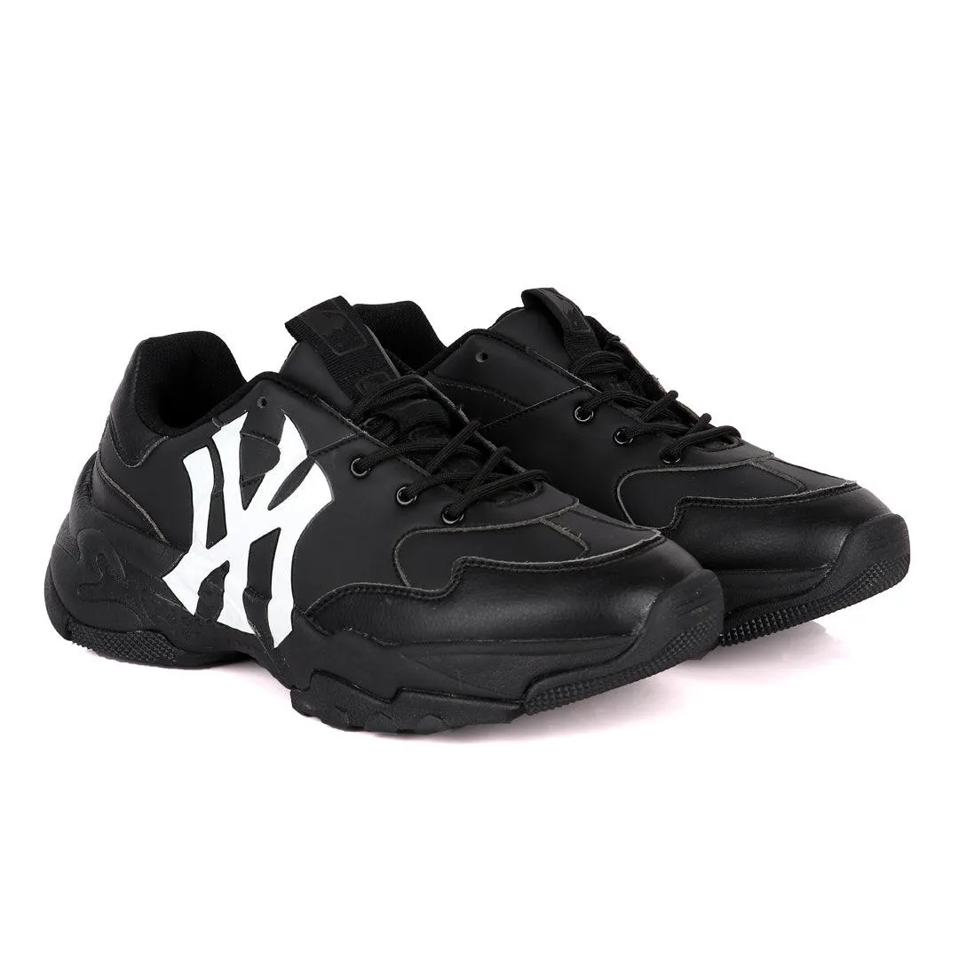 MLB Big Ball Chunky NY Yankees Black Sneakers