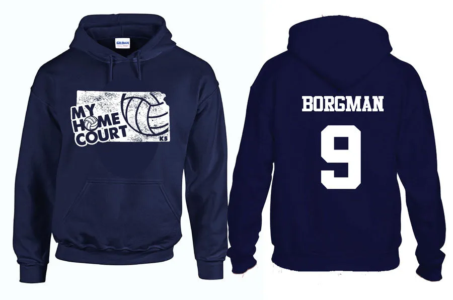 MY HOME COURT KS Hooded Sweatshirt