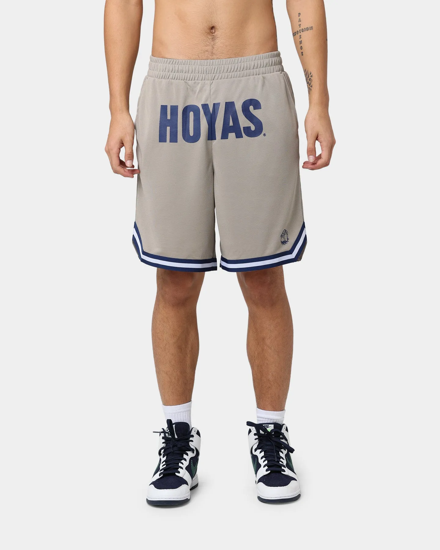 National Collegiate Athletic Association Georgetown Hoyas XL Logo Shorts Clay