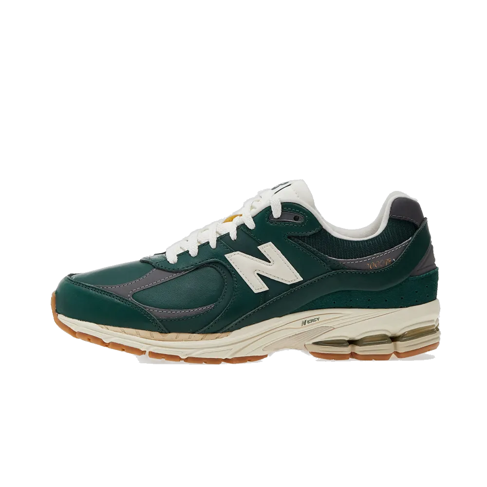 New Balance Men's 2002r Shoes - Nightwatch Green / Grey / White