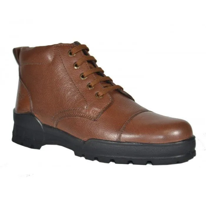 New TSF Flexible & Comfort Police Boots with Zip Tan