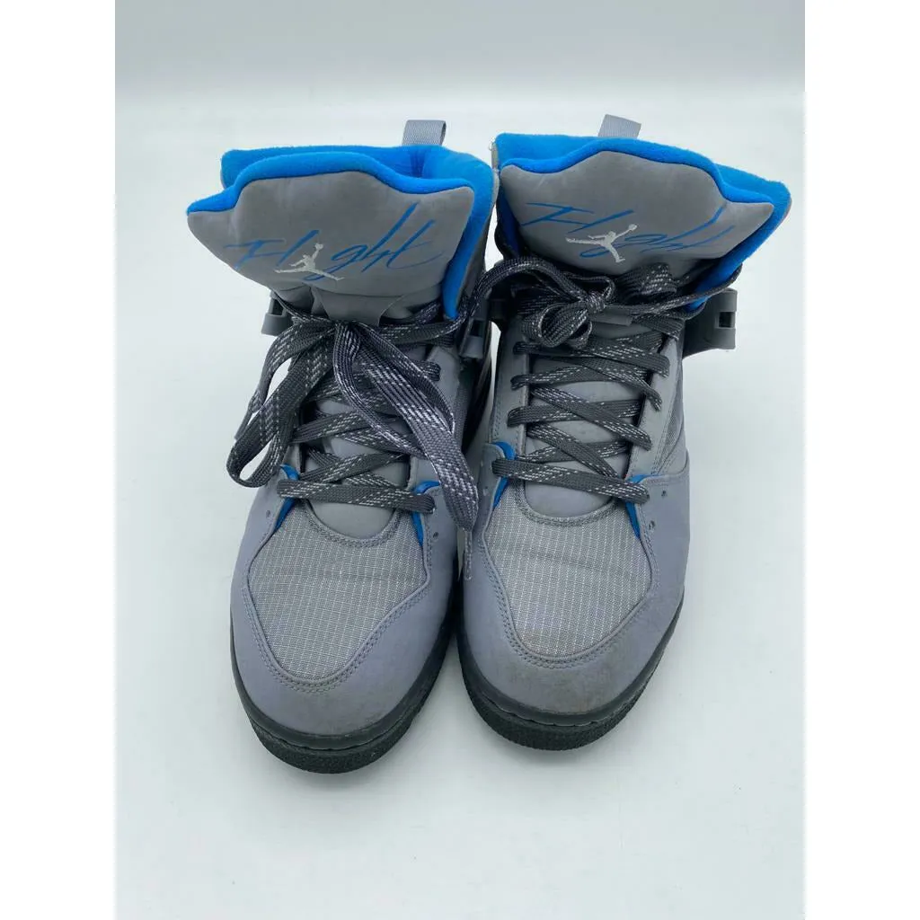 Nike Air Jordan Flight 45 TRK Stealth Grey Photo Blue Sneakerboot GS 2012 Sz 10