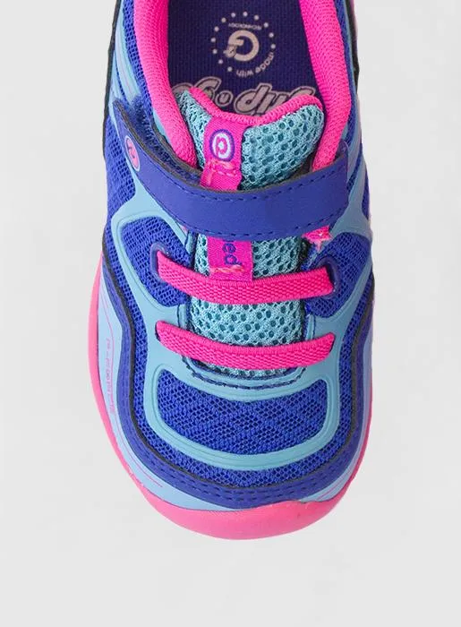 Pediped Force Trainers in Blue/Pink