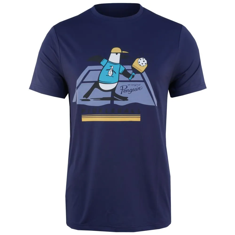 Penguin Men's Pickleball Graphic Tee - Astral Night