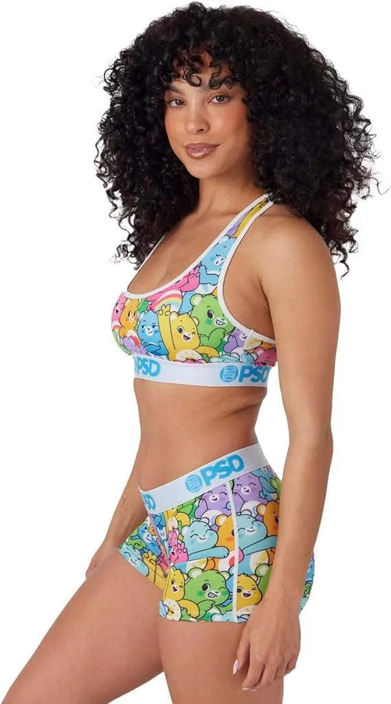 PSD Women's Care Bears Crew Sports Bra