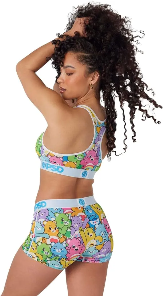 PSD Women's Care Bears Crew Sports Bra