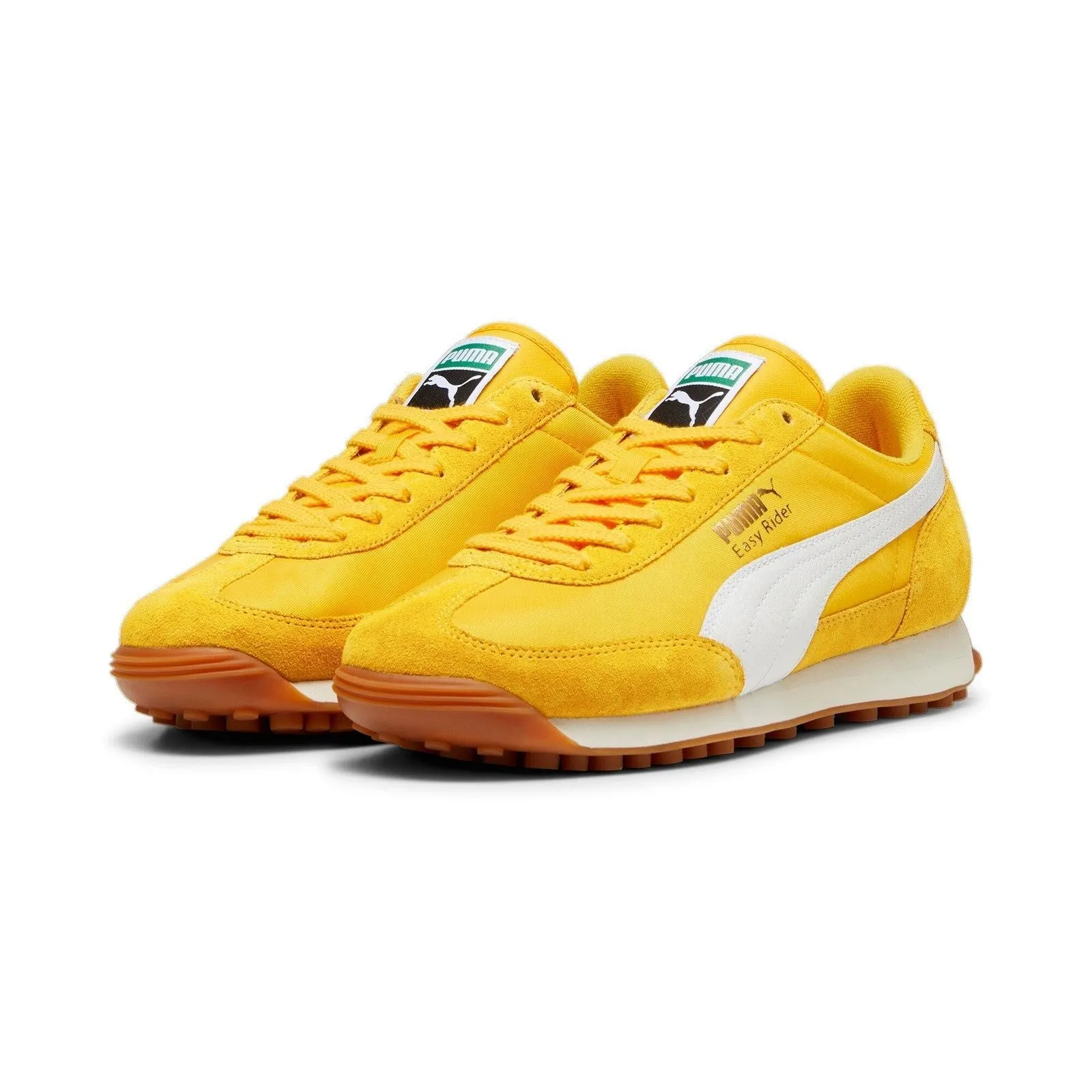 Puma Men's Easy Rider Vintage Shoes - Yellow / White