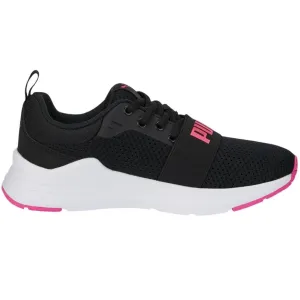 Puma Wired Run Jr Kids' Shoes Black 374214 20 39