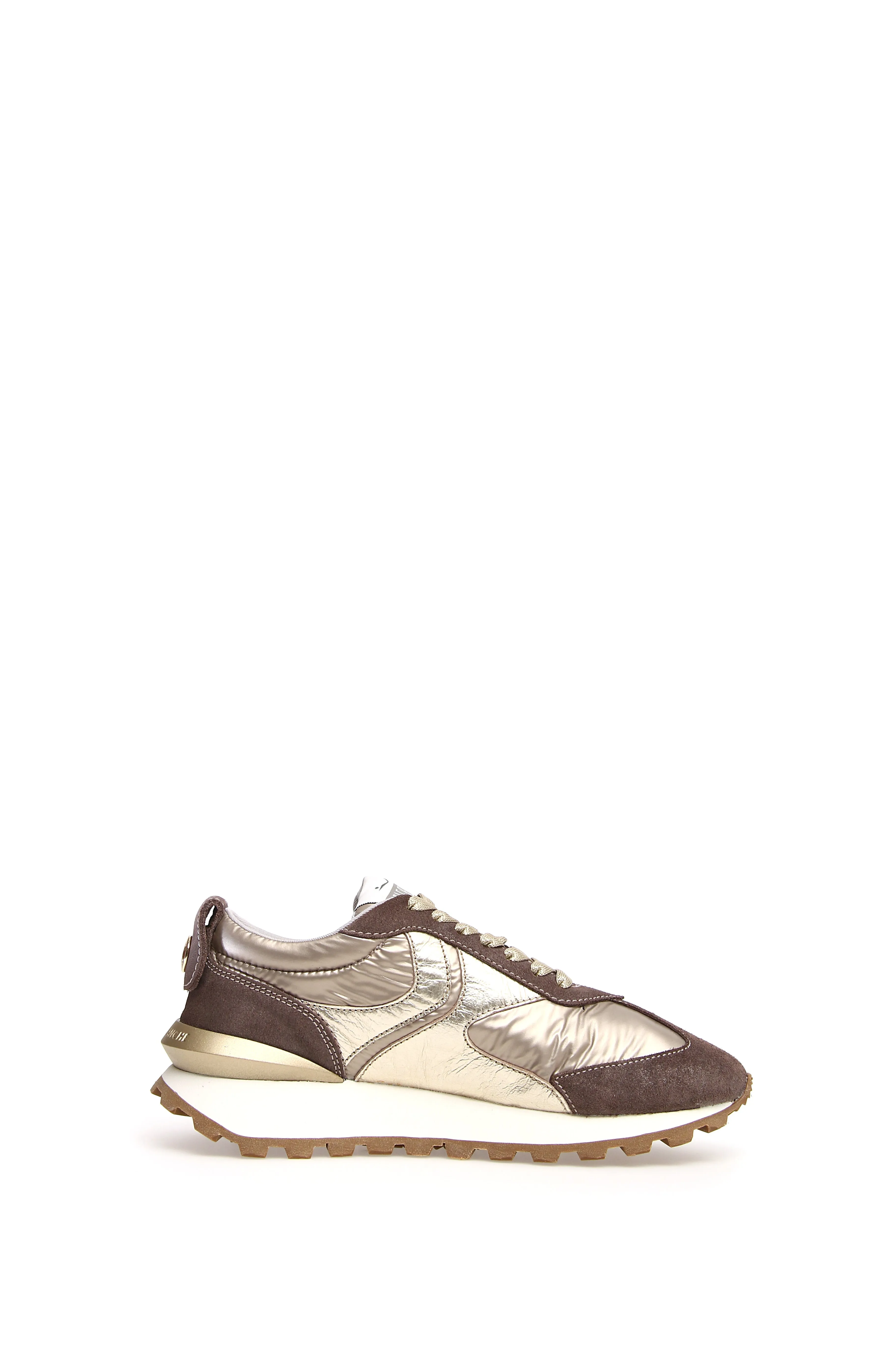 Qwark Woman Taupe Platinum Chunky Sneakers