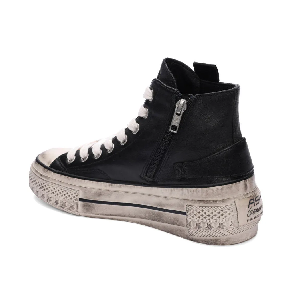 Rage Nappa Leather Women's High Top Trainers