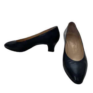 Ramirez Leather Court Shoe Black UK 4 EU 37