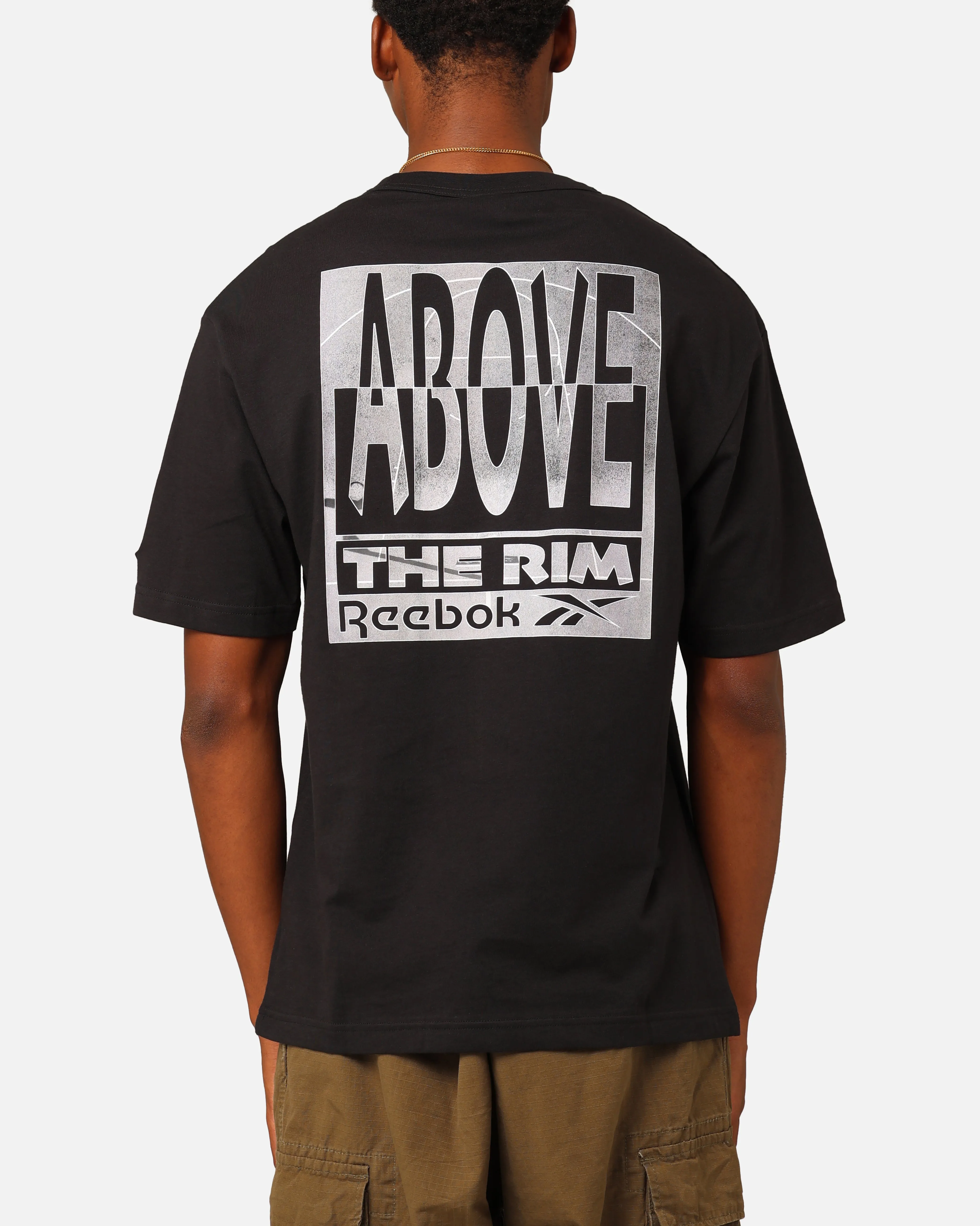 Reebok Above The Rim Graphic T-Shirt Black